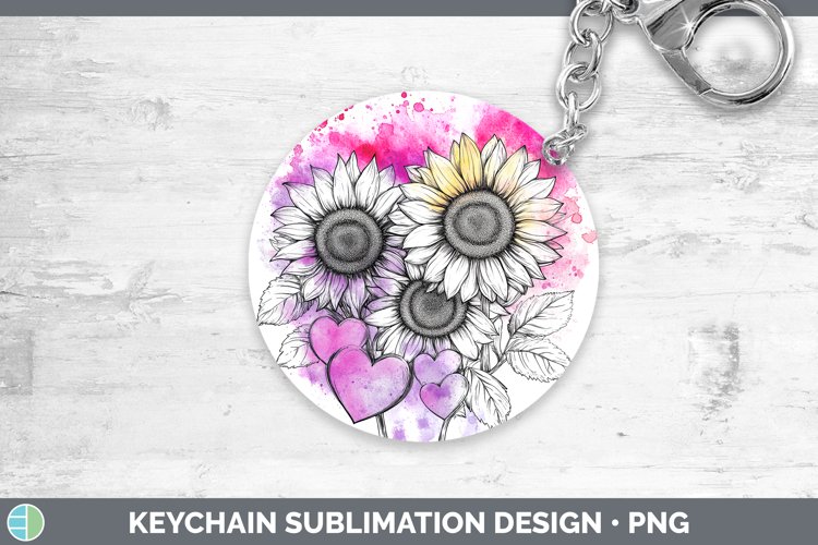 GorgeousSplash Valentine Keychain design.
