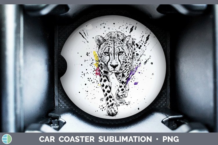 Car Coaster Sublimation Designs Image 3
