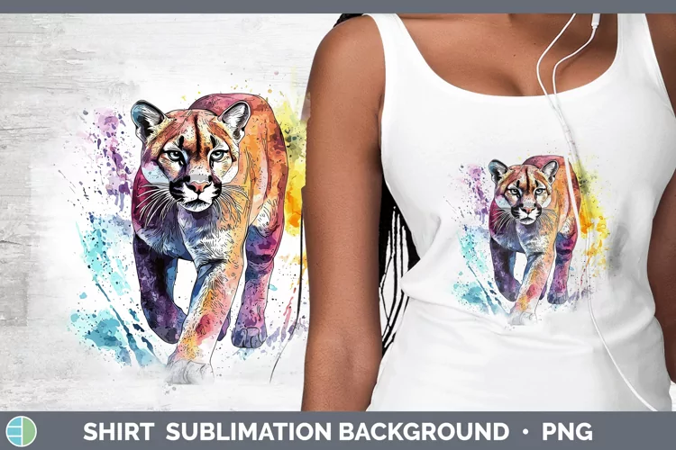 Splash Wildcats Puma Concolor Shirt Sublimation Sublimation