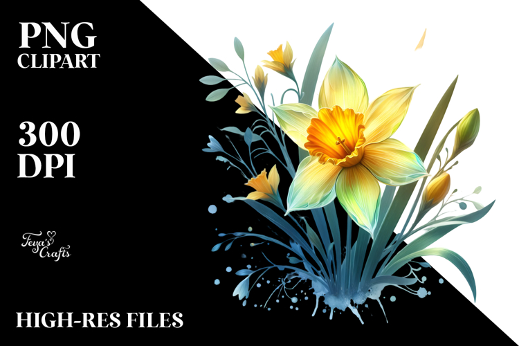 Flower Sticker Png Image 19
