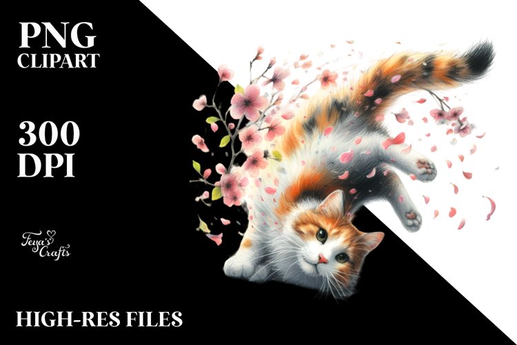 Cat Watercolor Image 21