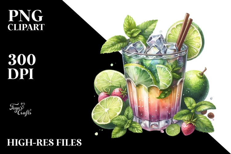 Caipirinha | Sublimation | Clipart