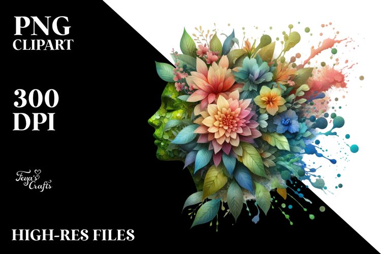 Abstract Vibrant PNG