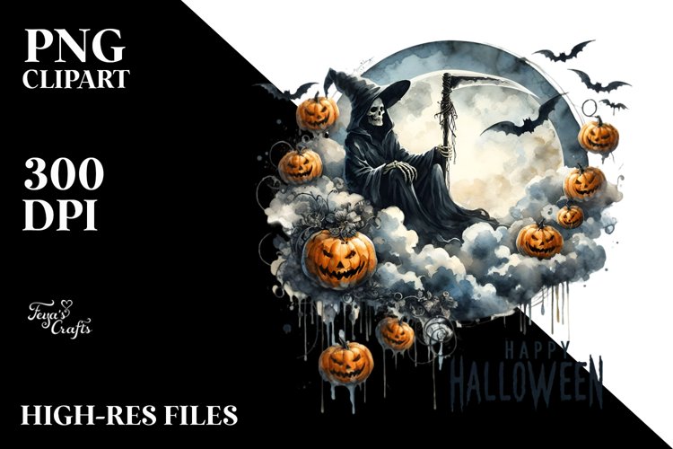 Transparent Halloween Clipart Image 22