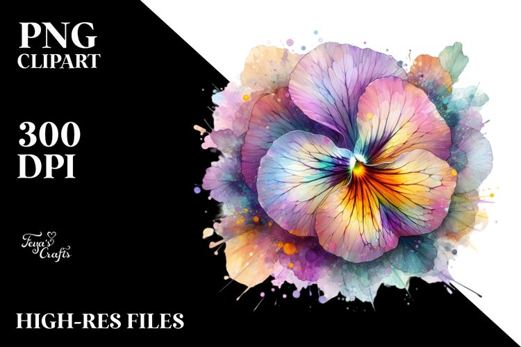 Vibrant Pansy PNG example image 1