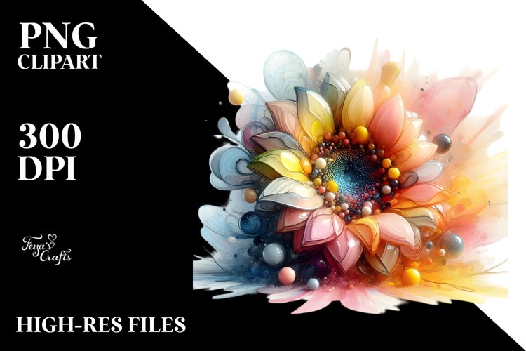 Sunflower Clipart Image 13