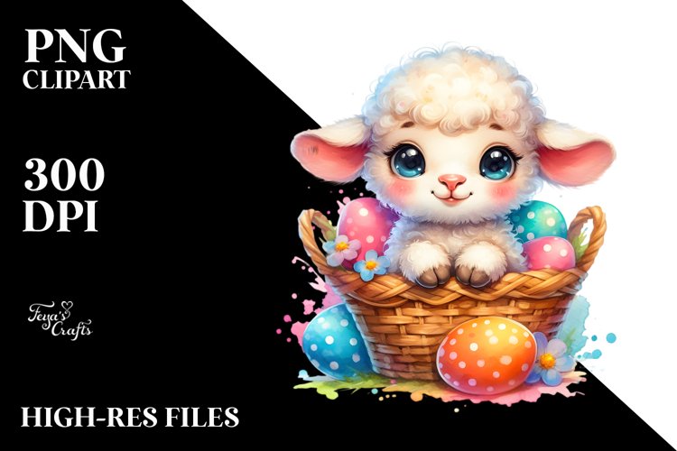 Easter Basket Clipart Image 19
