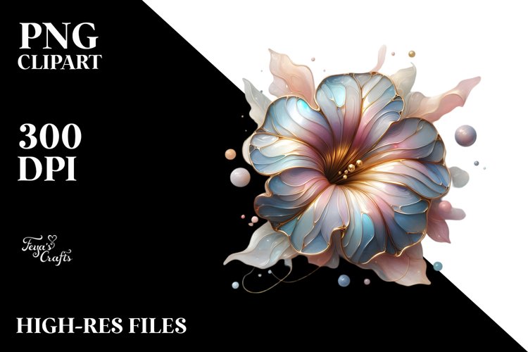 Flower Sticker Png Image 8