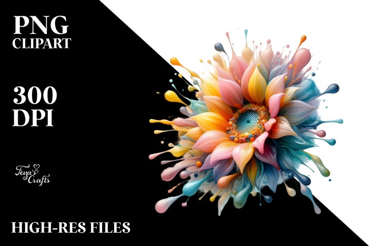 Sunflower Clipart Image 2