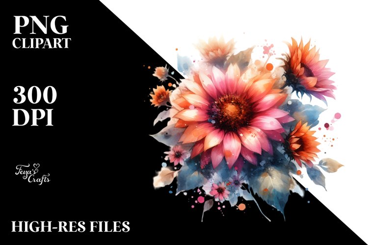 Sunflower Clipart Image 24