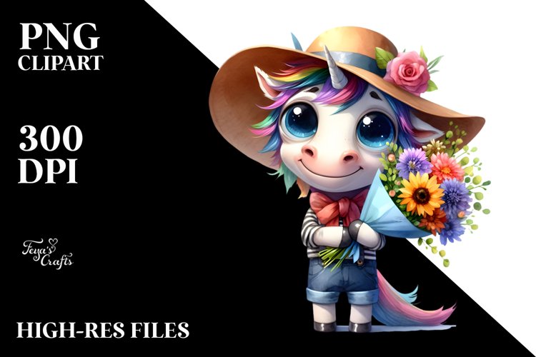 Unicorn Clipart Image 16