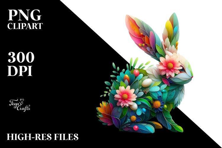 Vibrant y Bunny Clipart