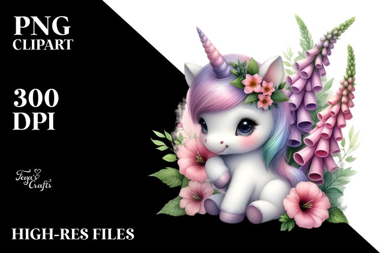 Unicorn Clipart Image 7