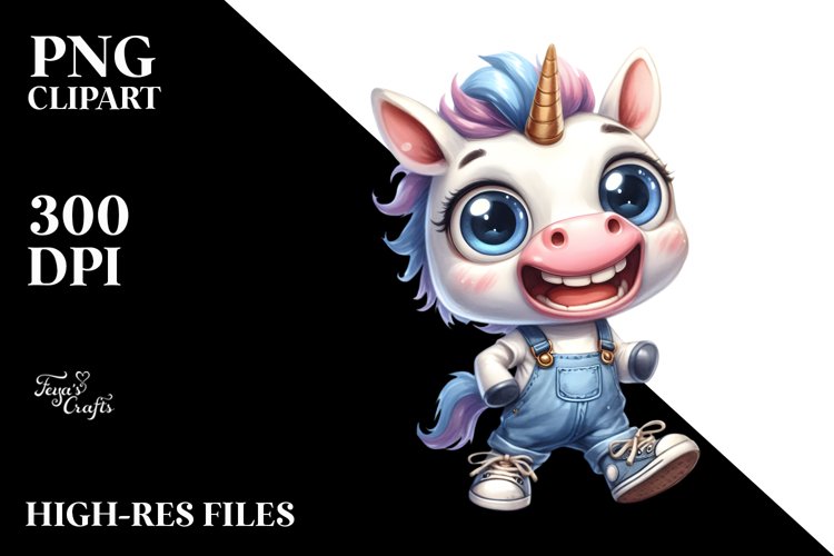 Unicorn Clipart Image 4
