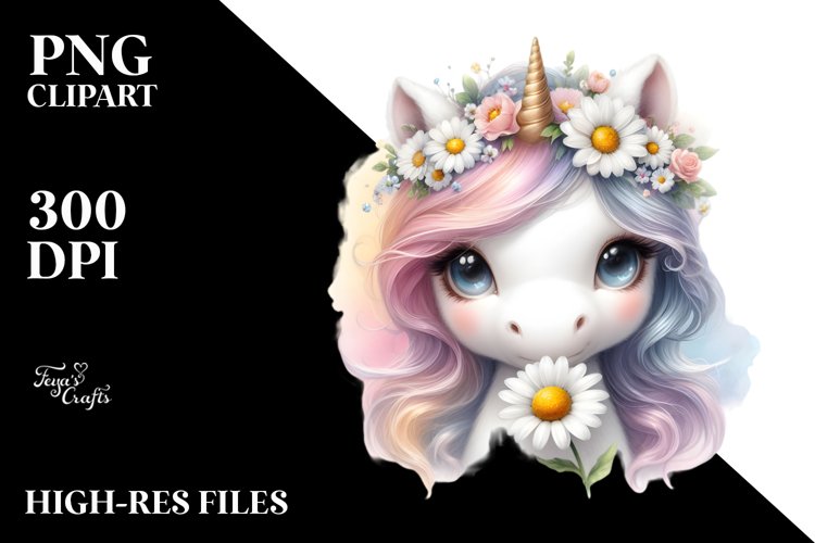 Unicorn Clipart Image 16