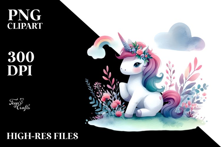 Unicorn Clipart Image 24