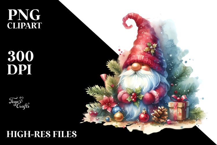 Christmas Watercolor Png Image 24