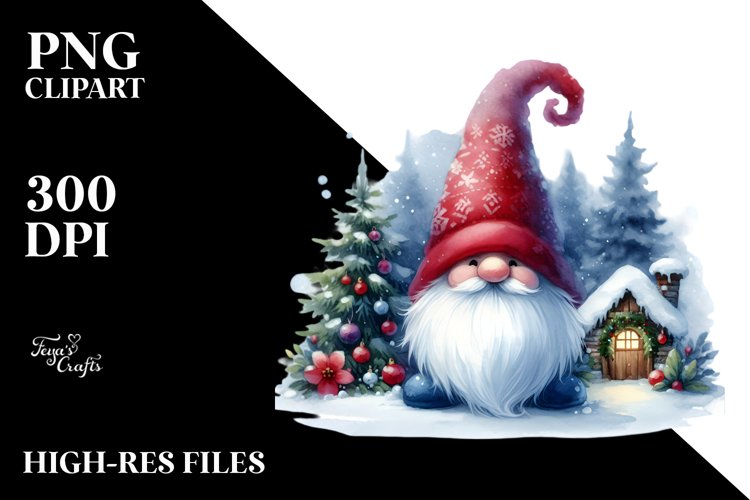 Christmas Watercolor Png Image 24