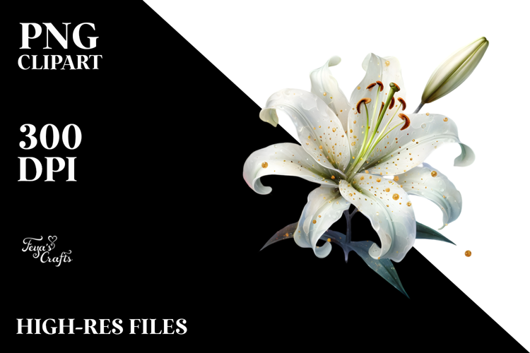 Glossy Lily PNG