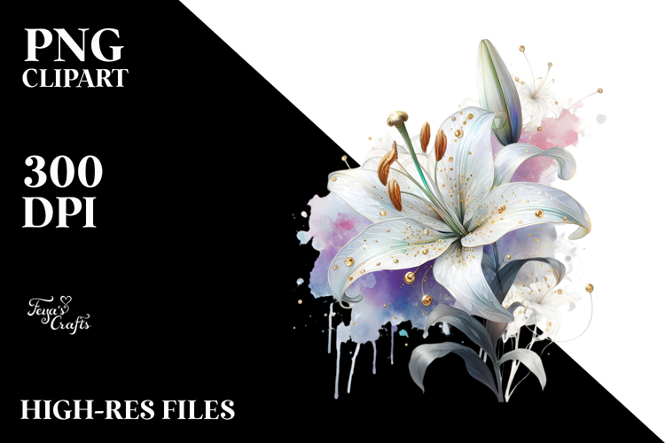 Glossy Lily PNG