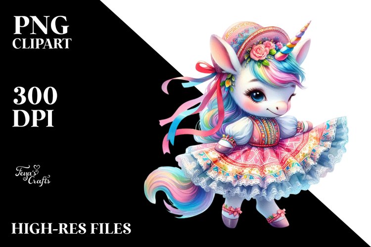 Unicorn Clipart Image 12
