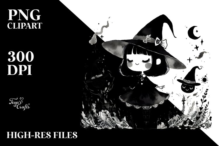 Witch Clipart Image 16