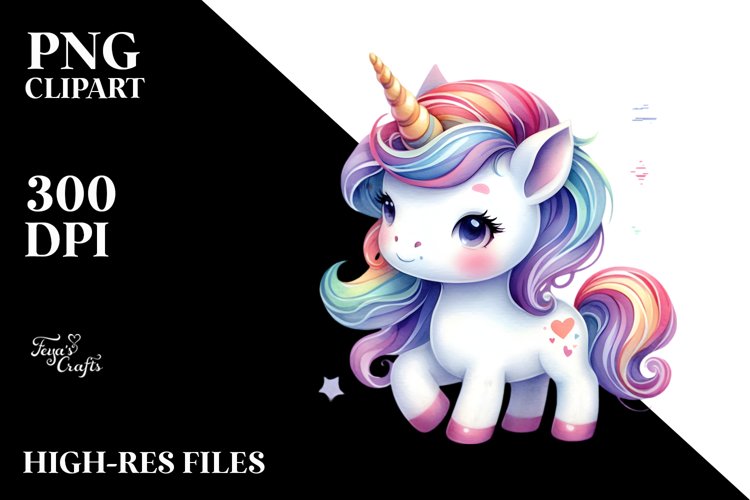 Unicorn Clipart Image 19