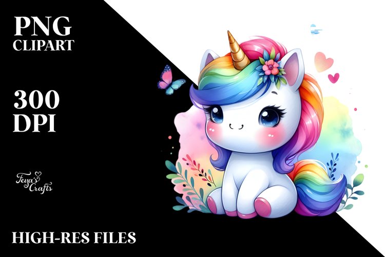 Unicorn Clipart Image 19