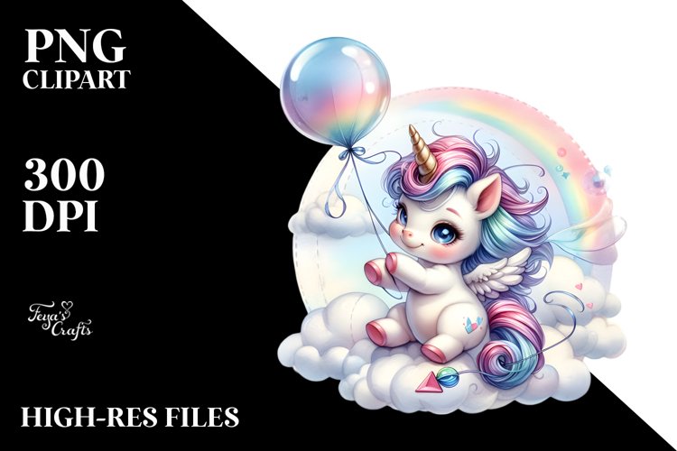 Unicorn Clipart Image 9