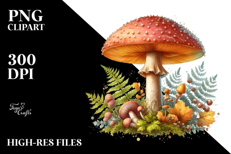 Mushroom Clipart Image 15