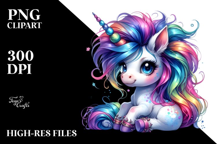 Unicorn Clipart Image 17