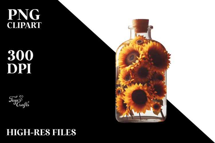 Sunflower Clipart Image 12