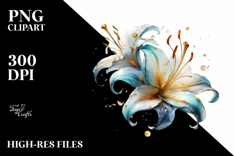 Abstract Lily|Creative Artwork