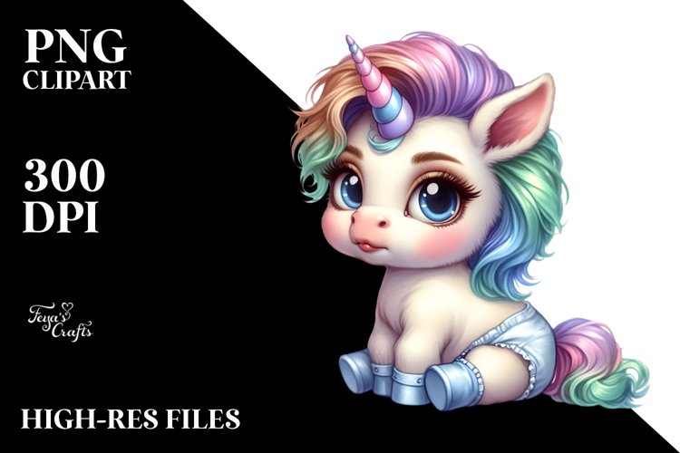 Unicorn Clipart Image 14