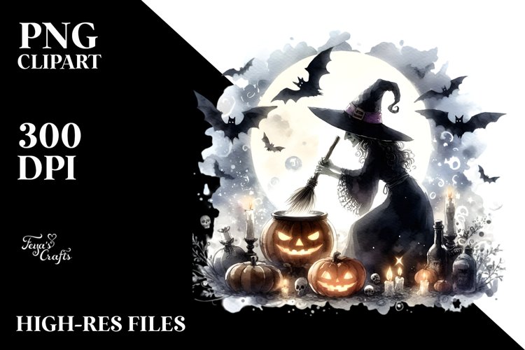 Witch Clipart Image 10