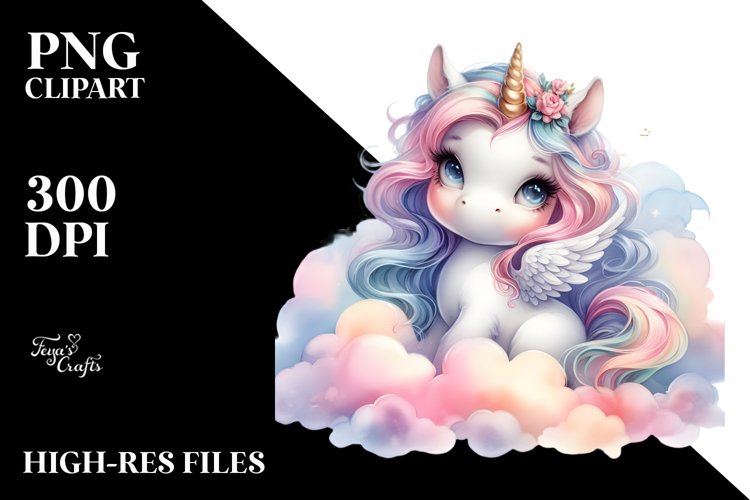 Unicorn Clipart Image 17