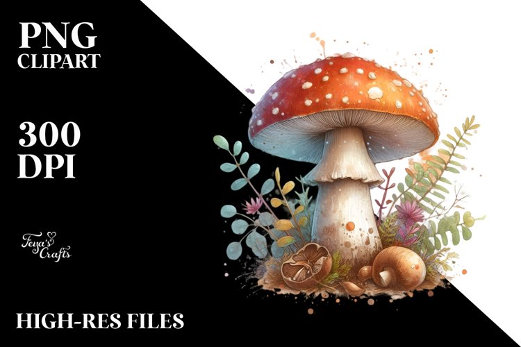Mushroom Clipart Image 11