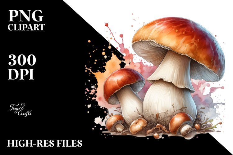 Mushroom Clipart Image 10