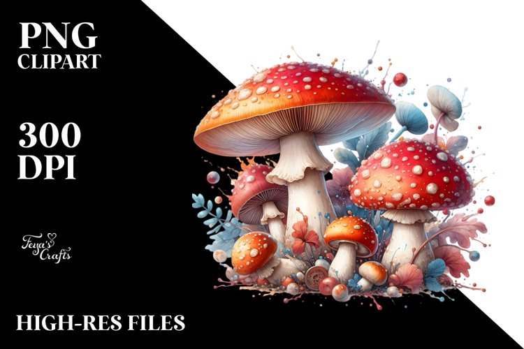 Mushroom Clipart Image 9