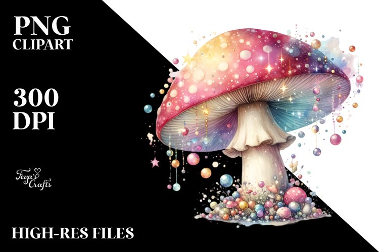 Mushroom Clipart Image 7