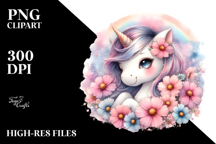 Unicorn Clipart Image 24