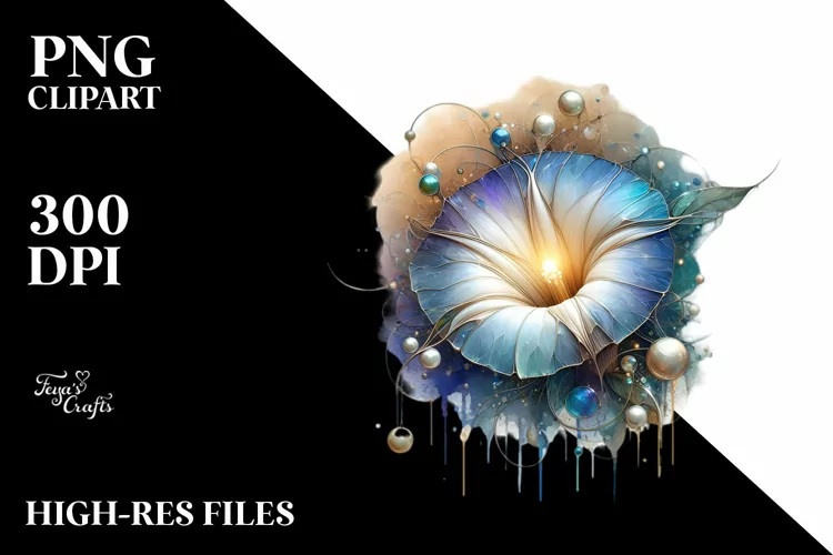 Shiny Morning Glory PNG