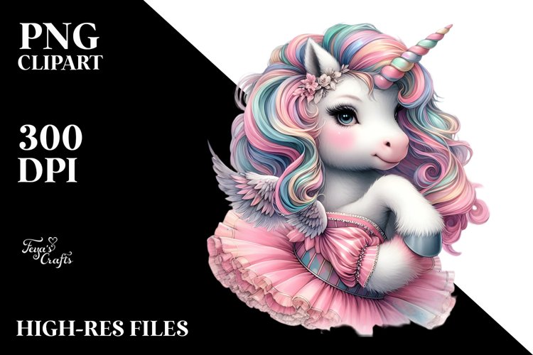 Unicorn Clipart Image 19