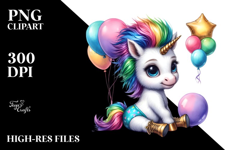 Unicorn Clipart Image 24