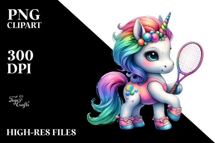 Unicorn Clipart Image 24