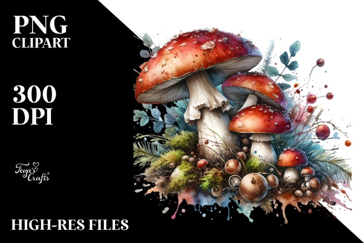 Mushroom Clipart Image 11