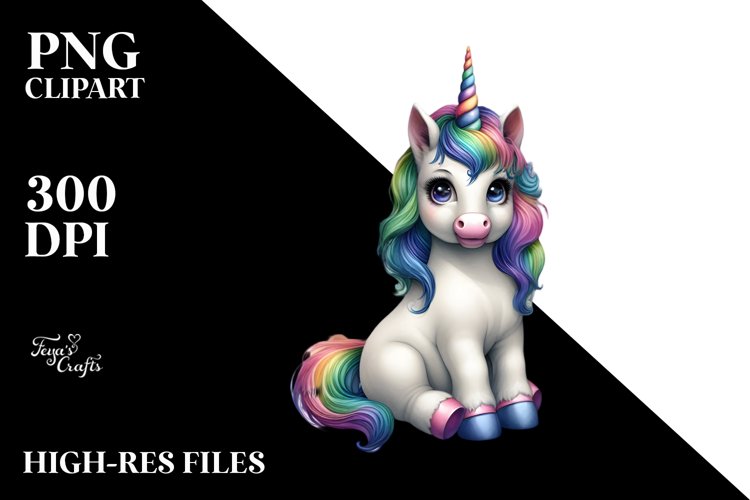 Unicorn Clipart Image 13