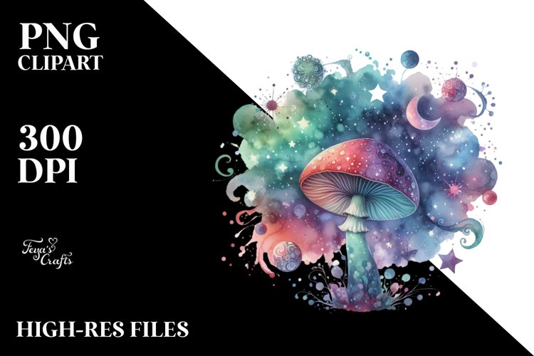 Mushroom Clipart Image 24