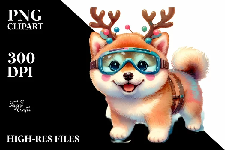 Playful Shiba Inu, Transparent PNG