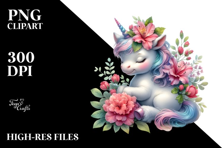 Unicorn Clipart Image 19